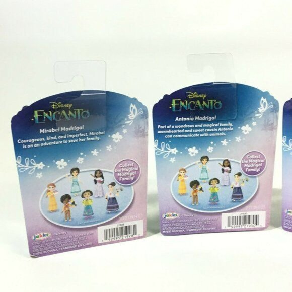 Disney Encanto Figure And Accessories 4 Pack 3" Mirabel Isabela Antonio Luisa - Picture 9 of 12